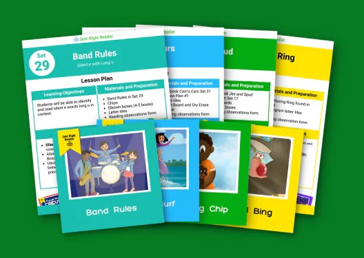 Lesson Plans Just Right Reader