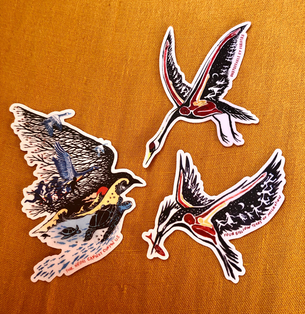 Migratory Sticker Set