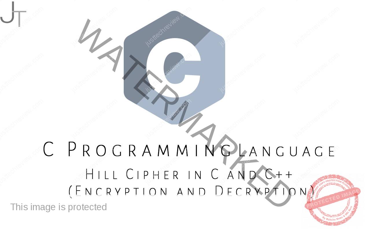 Hill Cipher Encryption In C Code Example In classical cryptography the hill cipher is a polygraphic substitution cipher based on Linear Algebra.