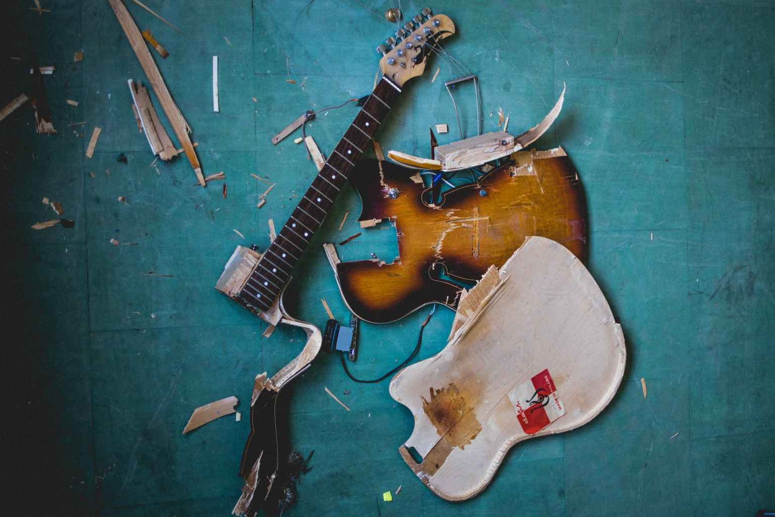 How to Learn How to Fix a Broken Guitar Just Wood and Strings