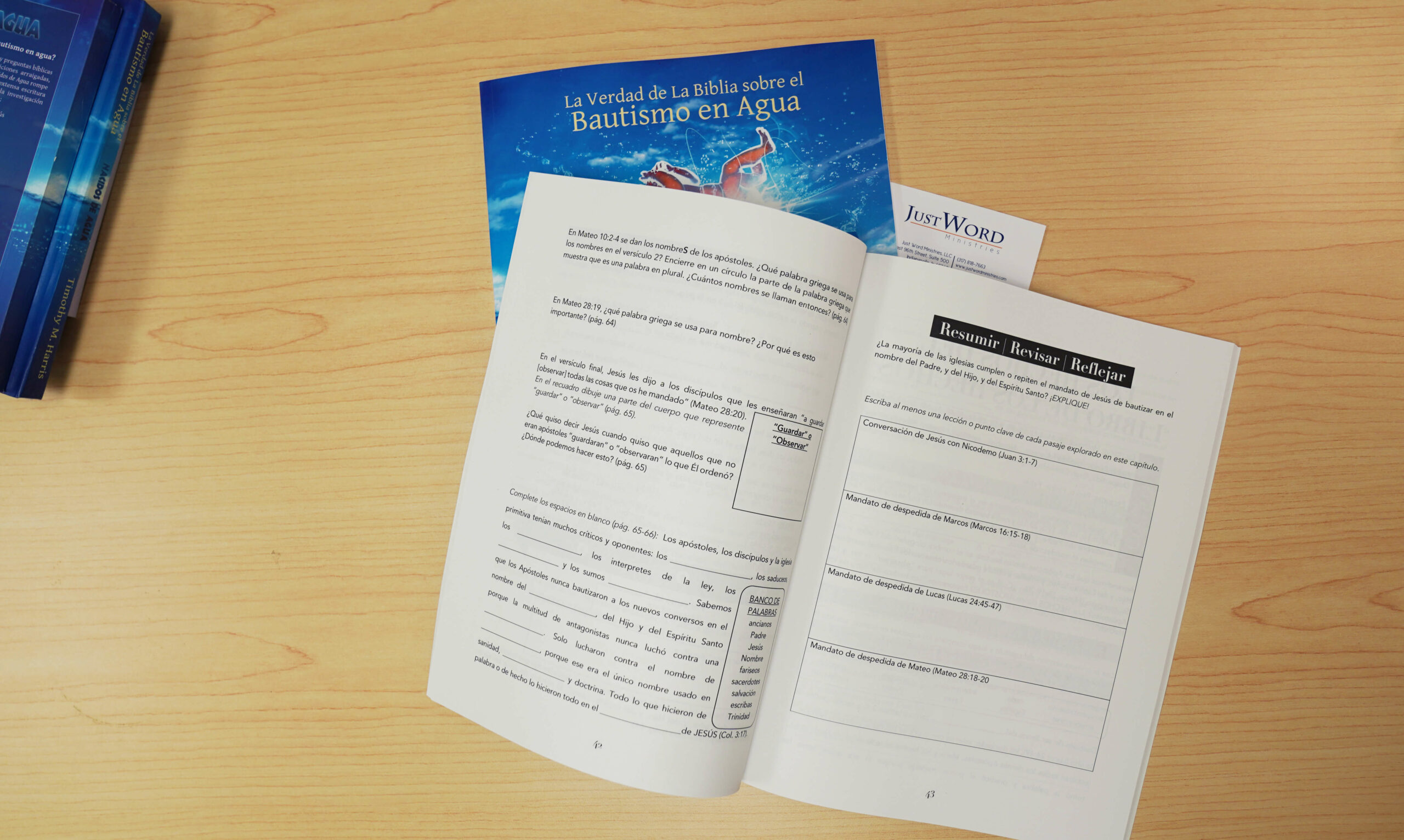 Nacidos de Agua Libro de Ejercicios - Image 8