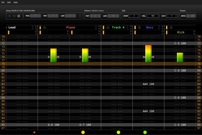 Github Juzzlin Noteahead A Simple Midi Tracker And Sequencer Written - Gorgeous Light Picture - Desktop