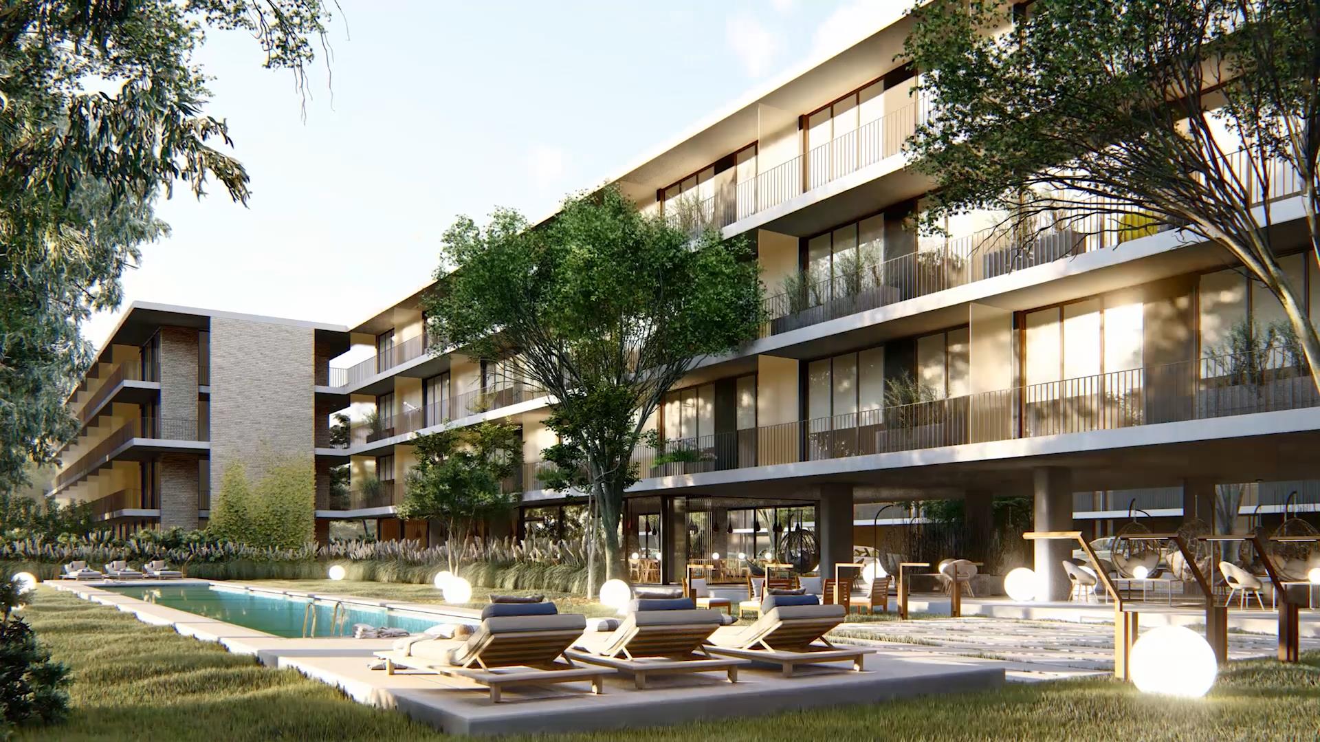 Visualización arquitectónica del proyecto MBVAA Apartments, vista 05