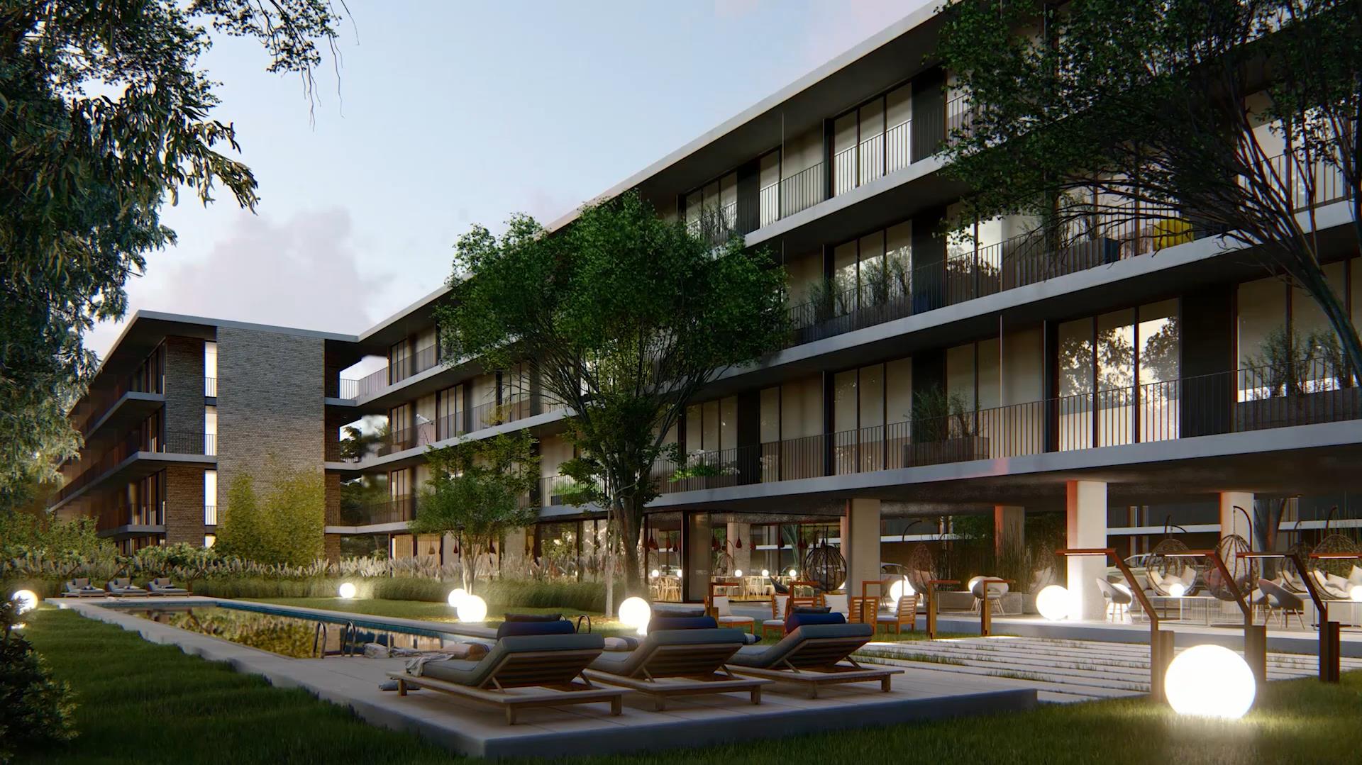 Visualización arquitectónica del proyecto MBVAA Apartments, vista 06