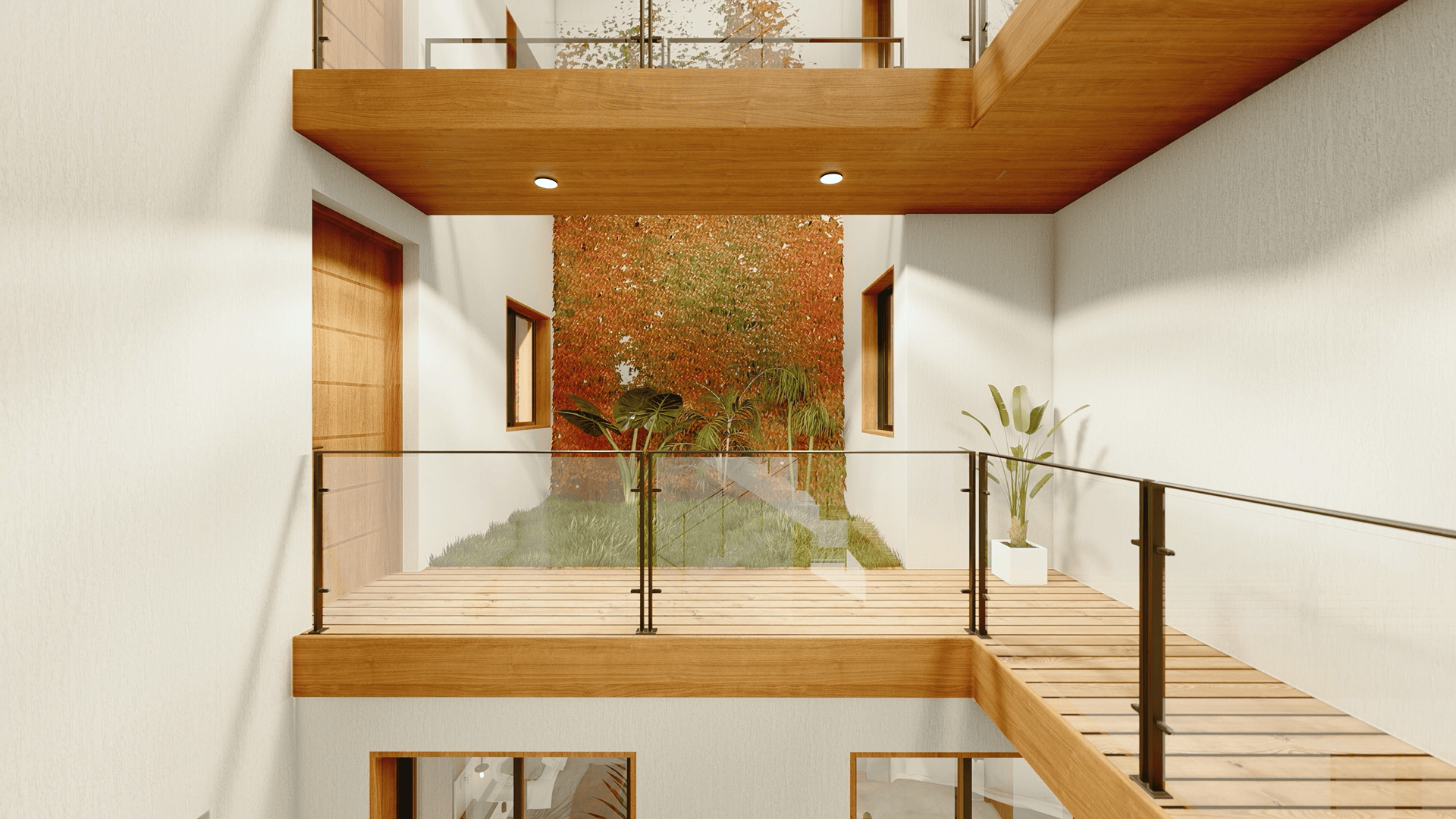 Visualización arquitectónica del proyecto Residencial Sotelo, vista 05