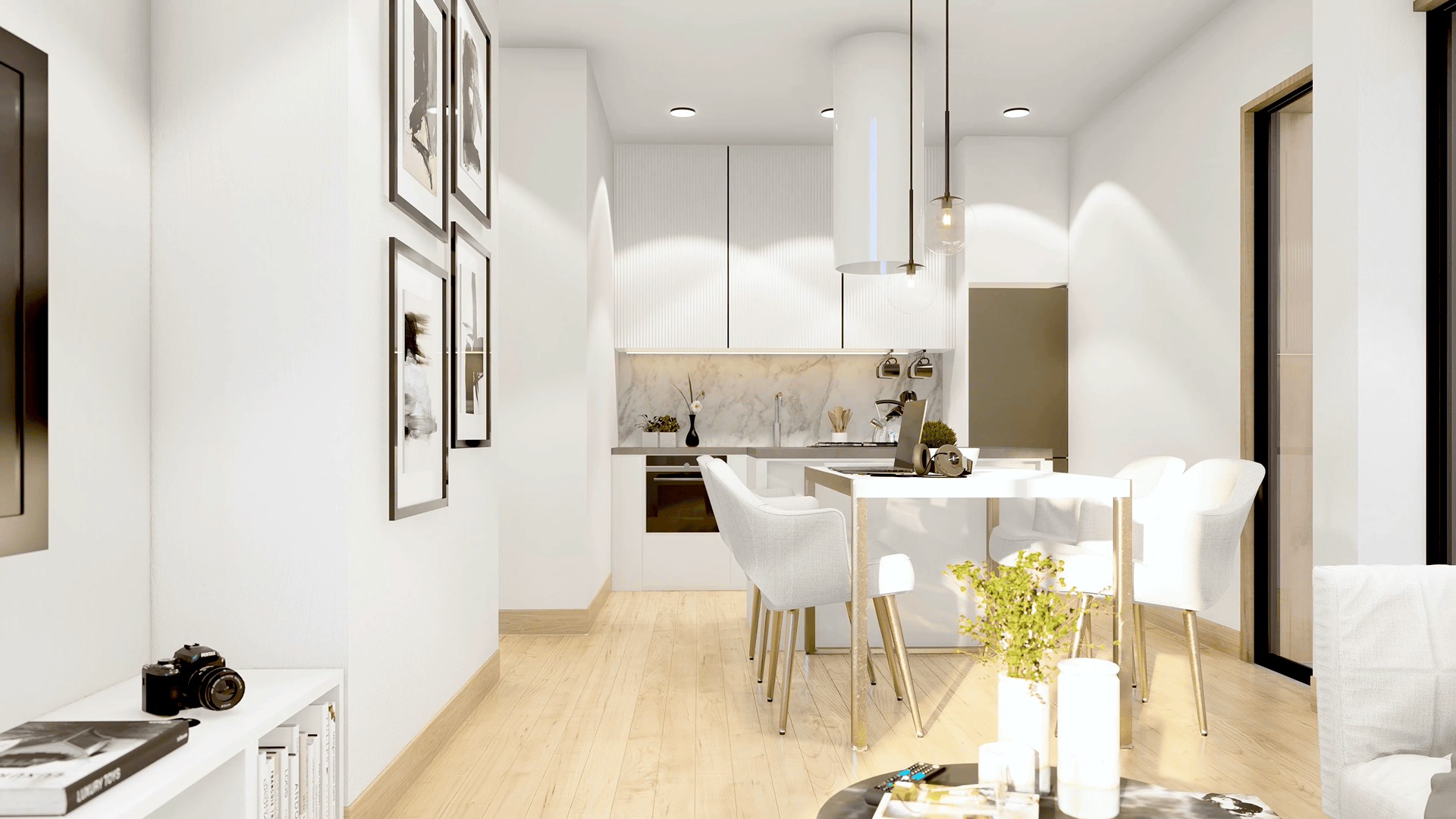 Visualización arquitectónica del proyecto Residencial Sotelo, vista 07