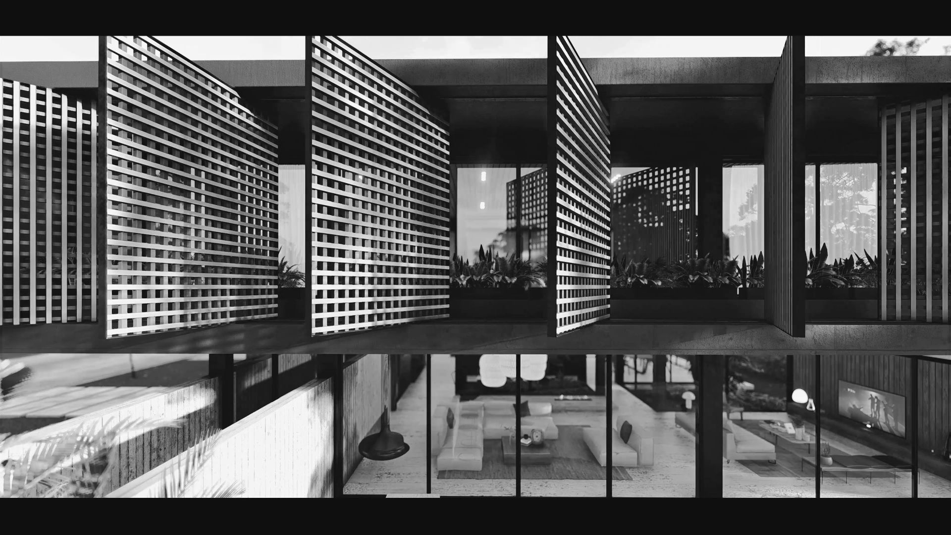 Visualización arquitectónica del proyecto Brauchli House, vista 15
