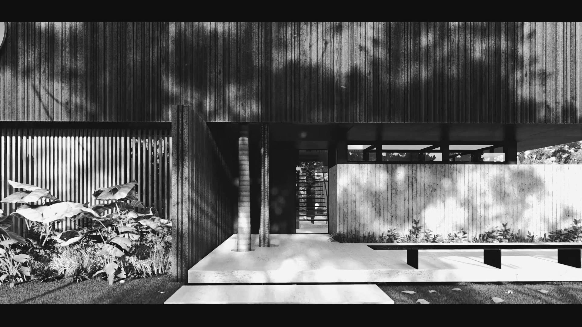 Visualización arquitectónica del proyecto Brauchli House, vista 14