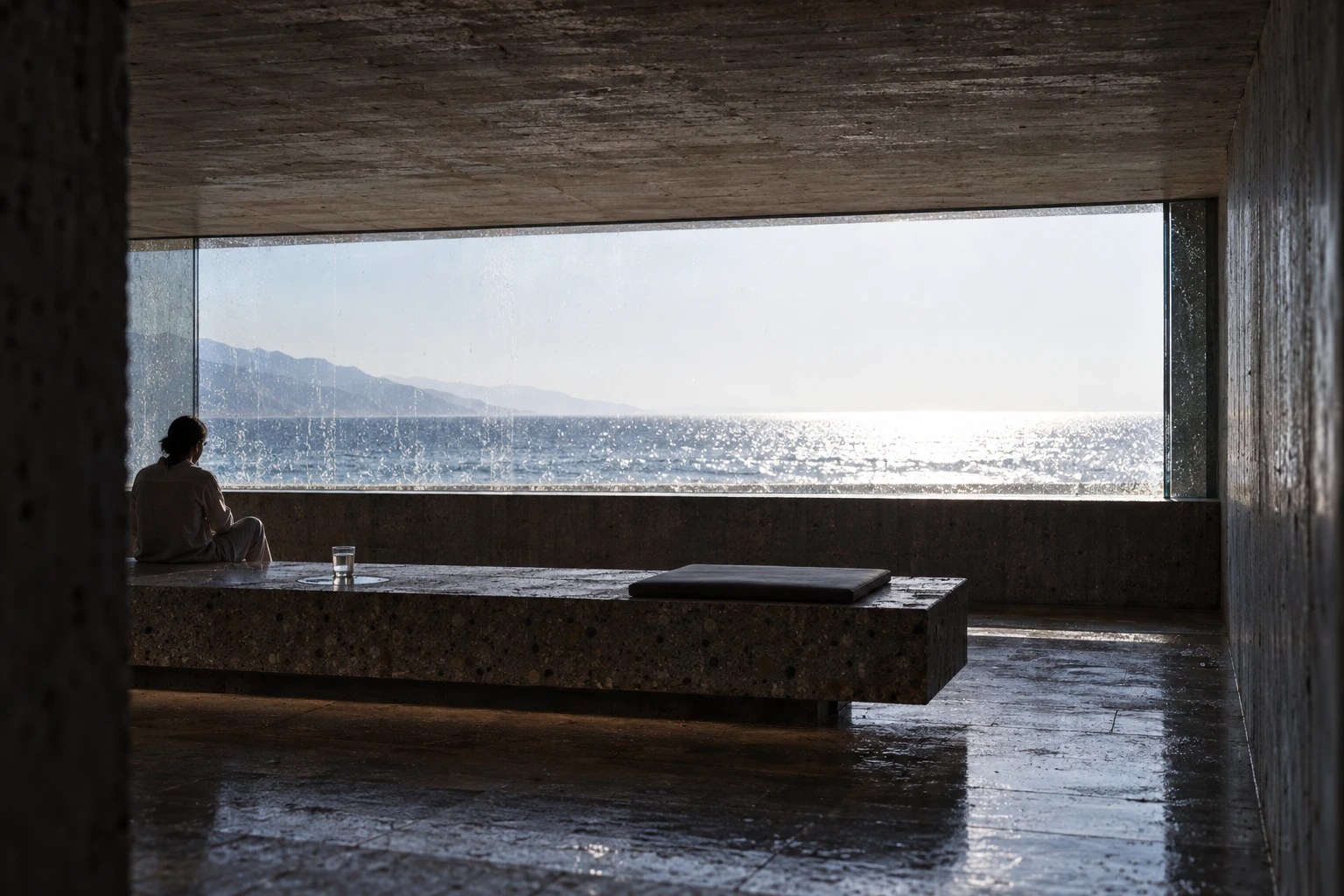 The Last Objects, Epicon: horizon room. Dentro, el horizonte sustituye a las torres.