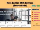 Hero Section Source Codes Jv Codes