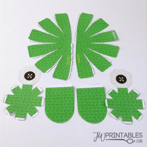 DIY Caleb Frog Hat - JW Printables