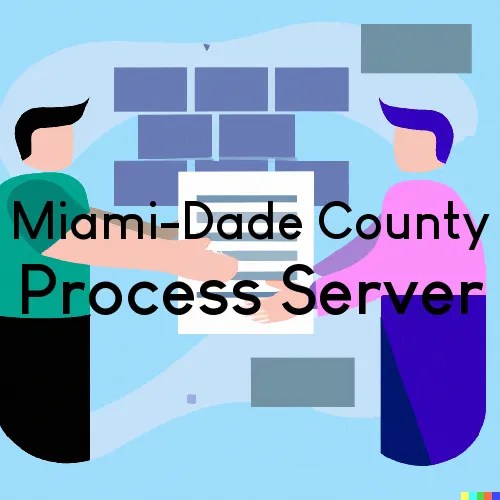 Miami-dade county, florida subpoena servers