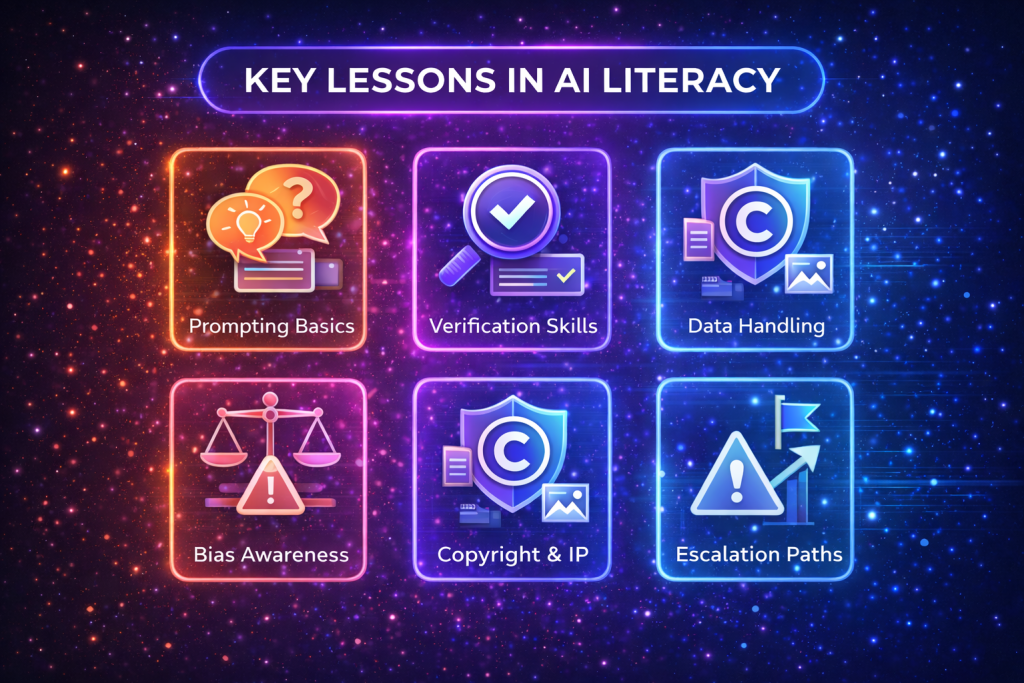 Key Lessons in AI Literacy