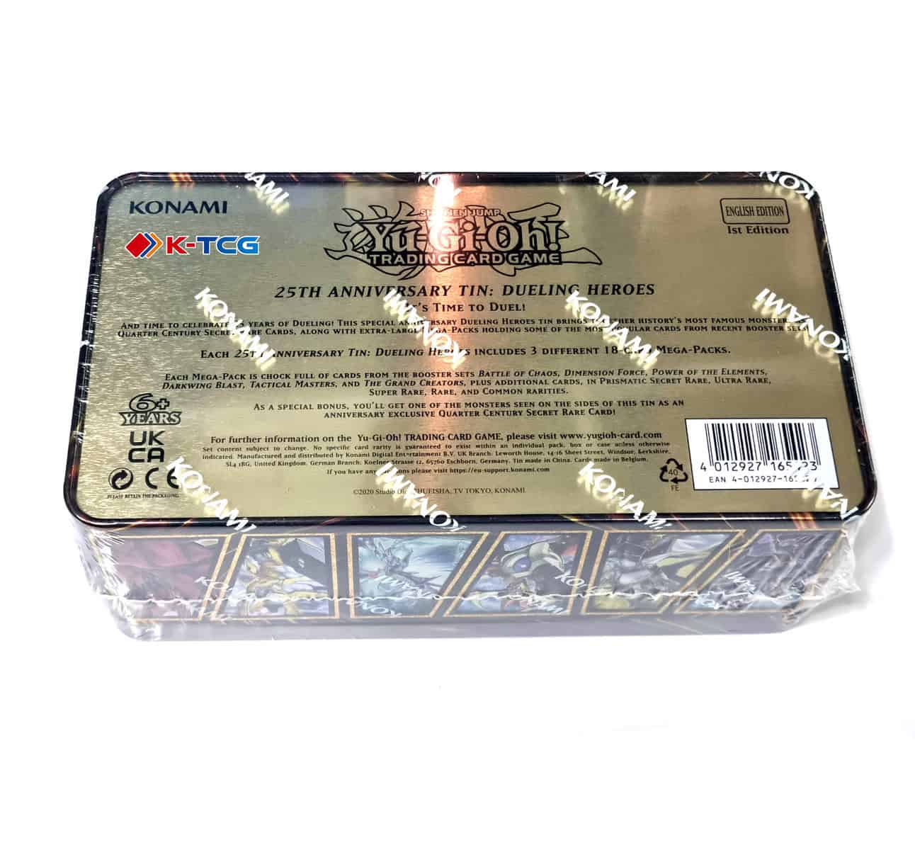 Yugioh Cards “25th Anniversary Tin: Dueling Heroes” TN23-EN