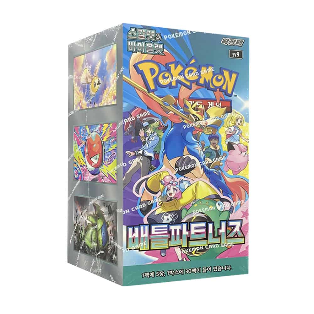 Box Dented] Pokemon Cards “Battle Partners” sv9 Booster Box Korean