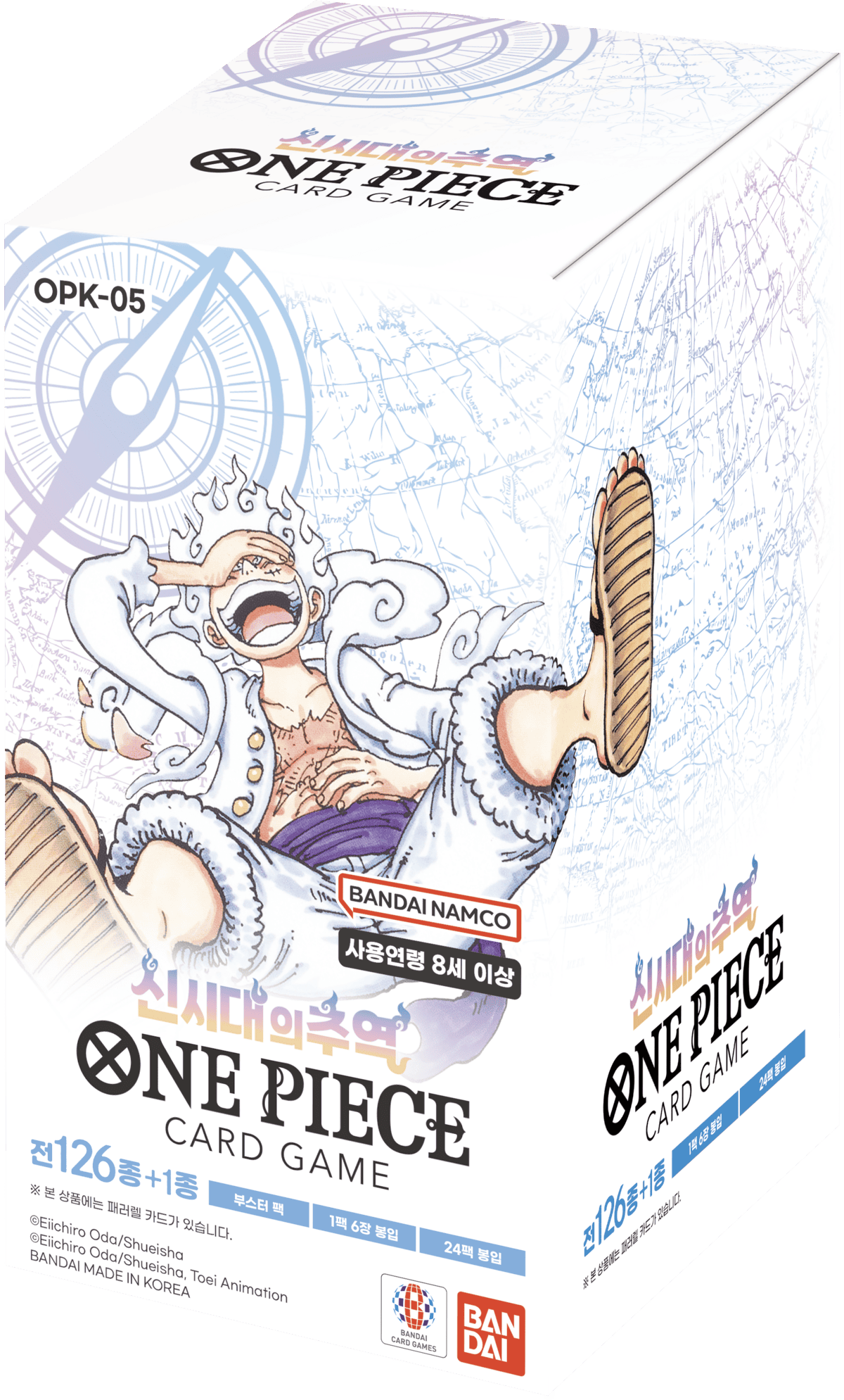 One Piece Cards “Awakening of the New Era” OP05 Booster Box Korean