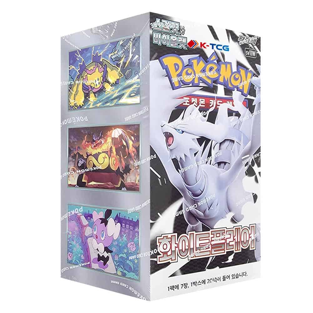 Pokemon Cards “White Flare” sv11W Booster Box Korean Ver – K-TCG