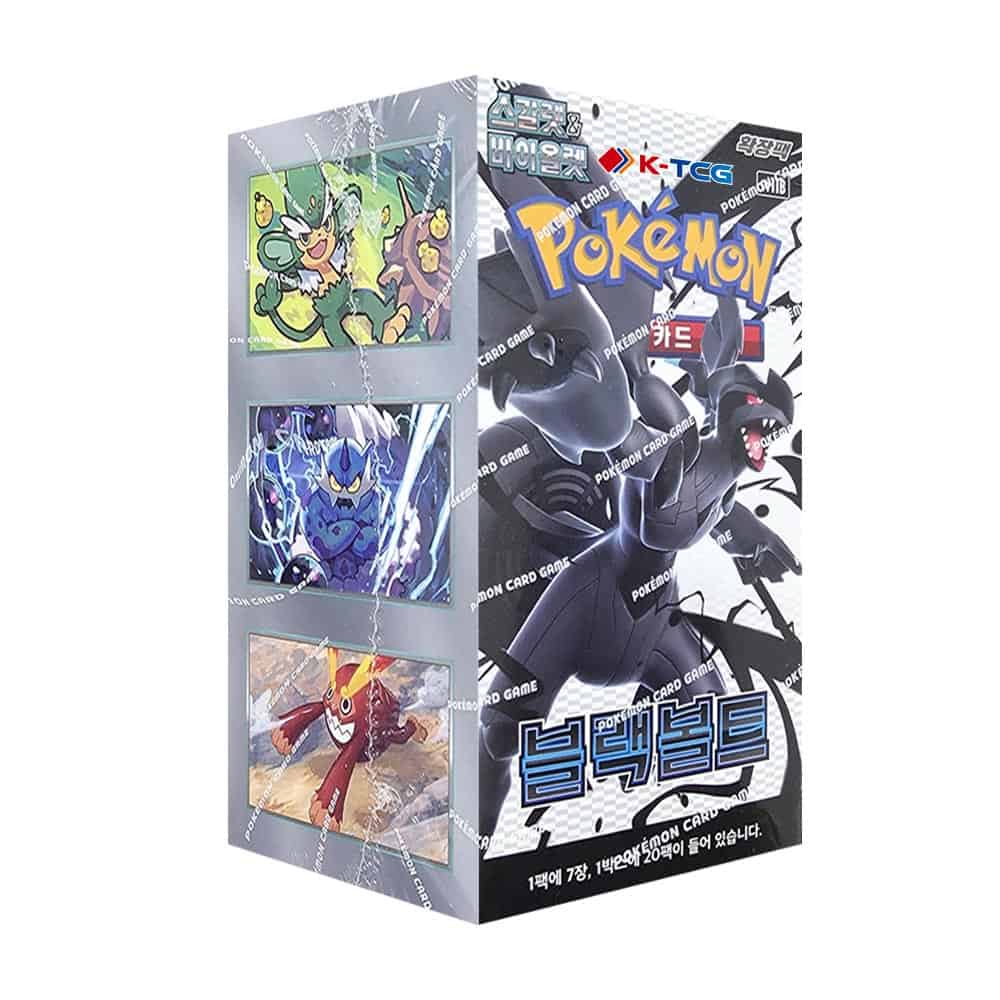 Pokemon Cards “Black Bolt” sv11B Booster Box Korean Ver – K-TCG