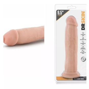 Blush Novelties Dildo Dr.Skin 9.5" Jarmo Vaalea