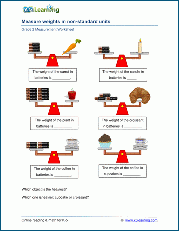 Grade 2 Measurement Worksheets - Free & Printable | K5 Grade 2 Measurement Worksheets - Free & Printable | K5
