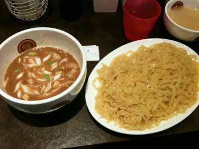 魚辛つけ麺大盛り