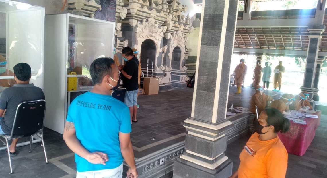Sebanyak 21 Orang Reaktif di Br. Sayan Baleran Desa Werdi Bhuwana