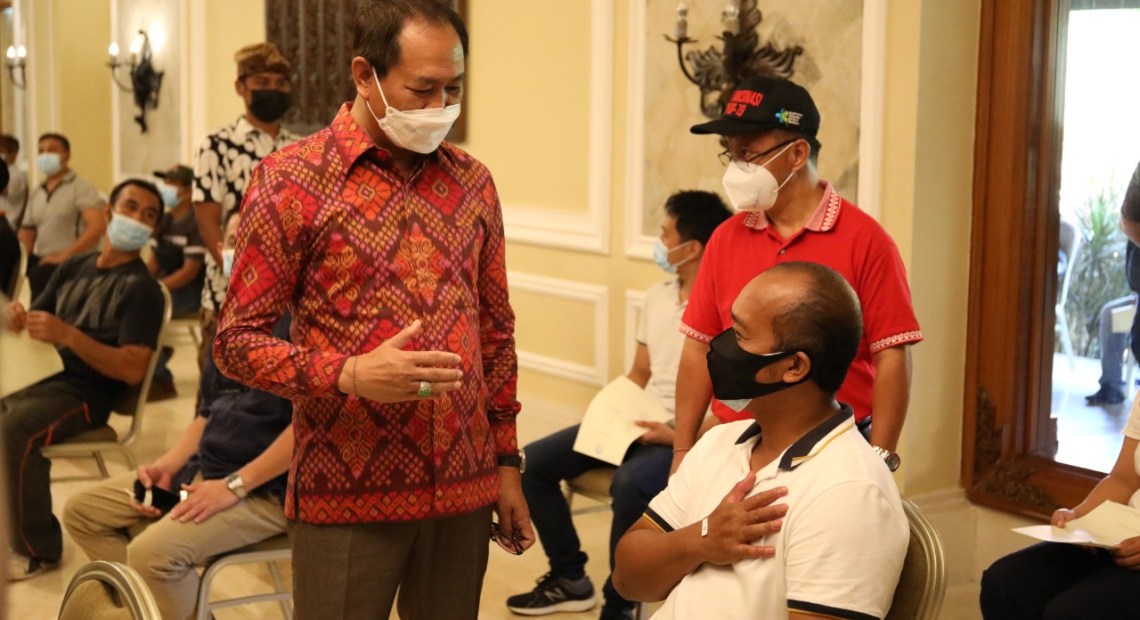 Wabup Suiasa Laporkan Progres Pelaksanaan Vaksinasi di Badung-kabarbalihits