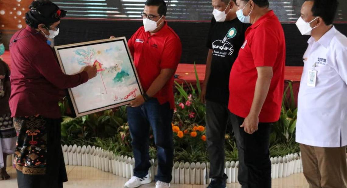 Bupati Sanjaya Launching Rumah Kreatif Tabanan Hub-BPD Bali