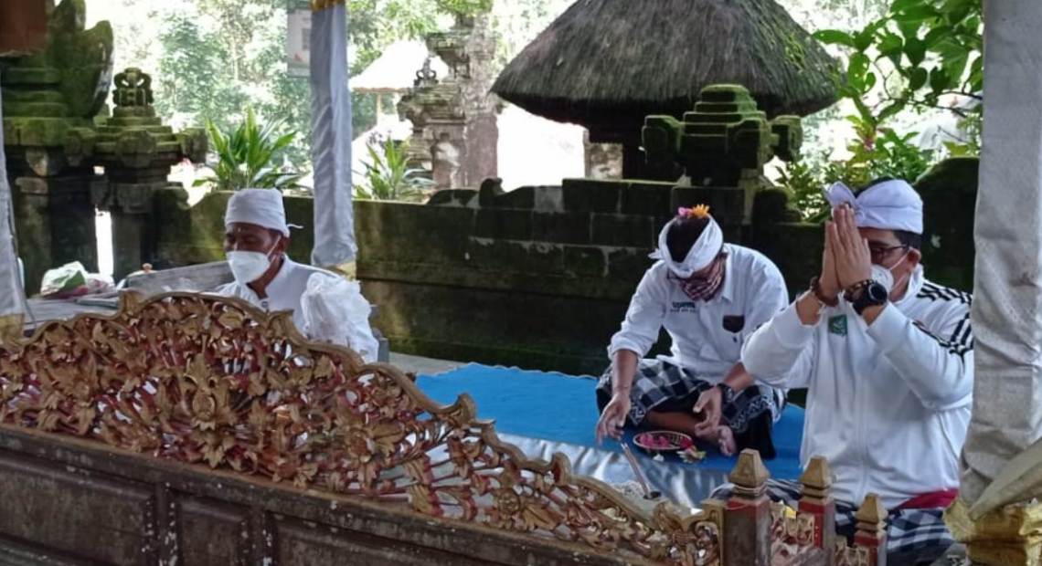 Bupati Tabanan Tak Henti Berdoa agar Pandemi Covid-19 Cepat Berakhir