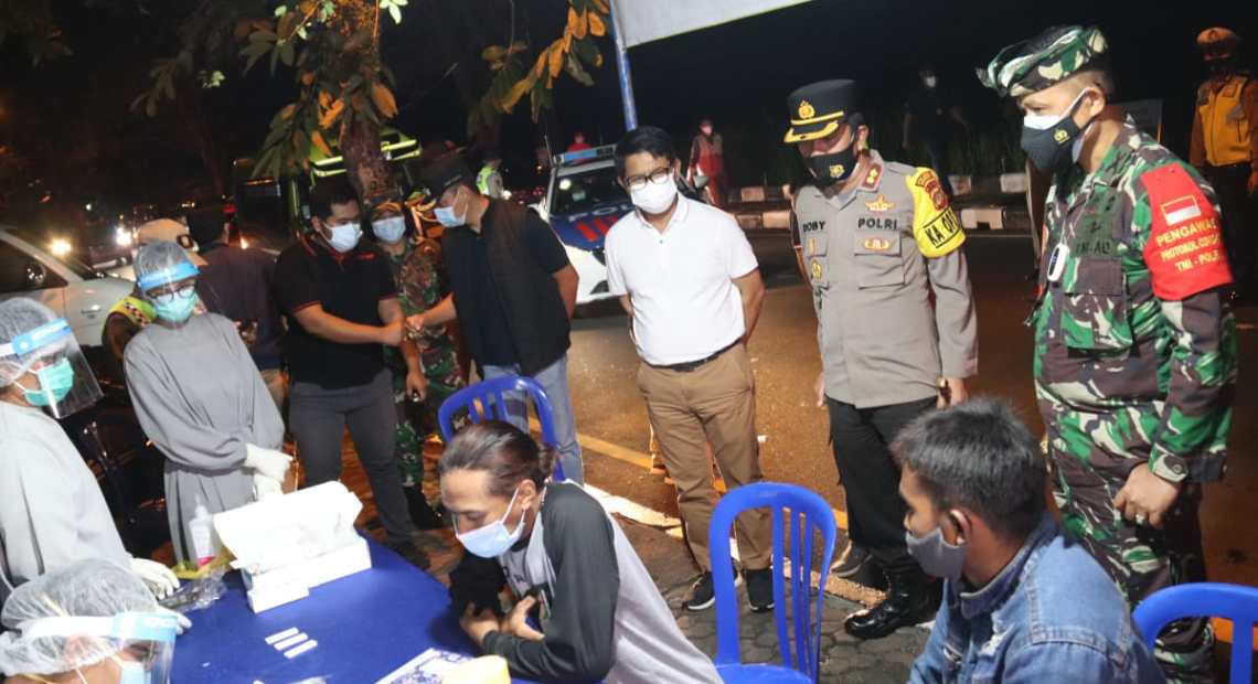 Pemantauan PPKM Darurat di Badung, Sekda Adi Arnawa Ajak Masyarakat Patuhi Aturan Pemerintah dan Jalani Prokes