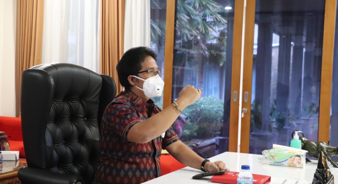 Bupati Giri Prasta dan Wabup Suiasa Ikuti Pembekalan Kepemimpinan dari Kemendagri