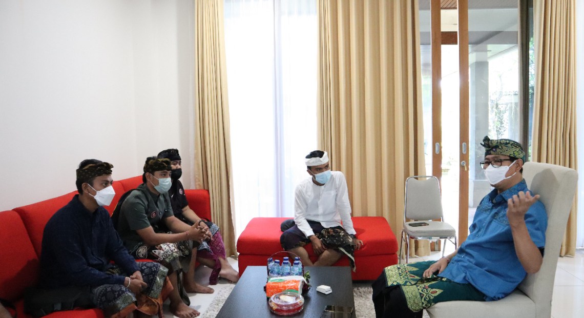 Wabup Suiasa Terima Audiensi Peradah Kabupaten Badung-kabarbalihits