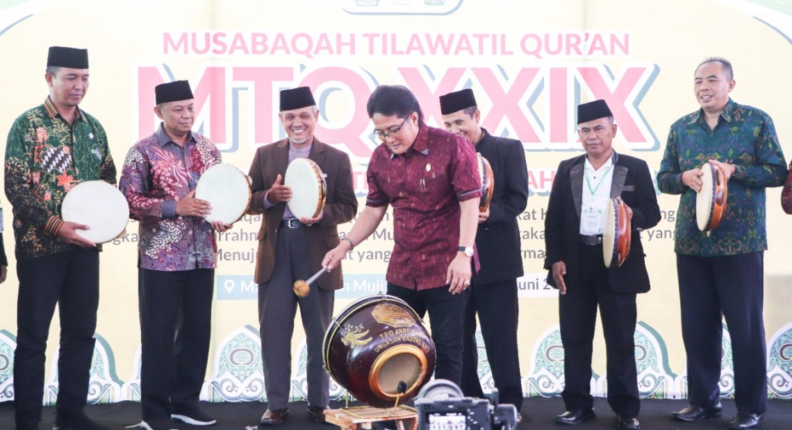 Bupati Giri Prasta Buka Lomba MTQ Ke XXIX Kabupaten Badung-kabarbalihits