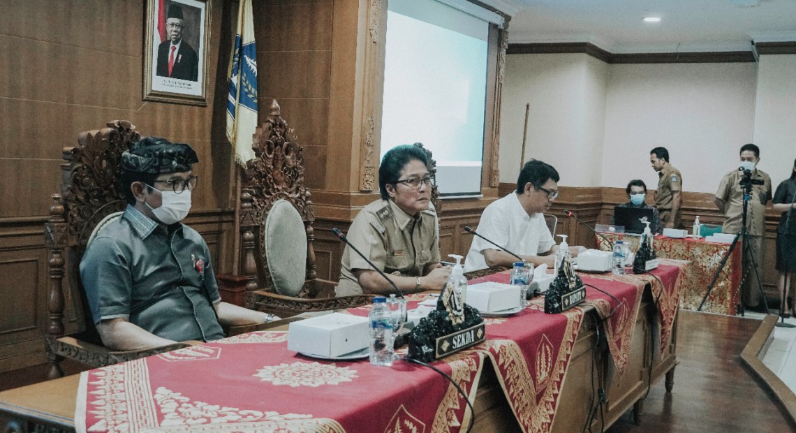Cegah Korupsi Pada Tata Kelola Pupuk Bersubsidi Bupati Giri Prasta Terima Kasubsatgassus Pencegahan Korupsi Bareskrim Mabes Polri-kabarbalihits