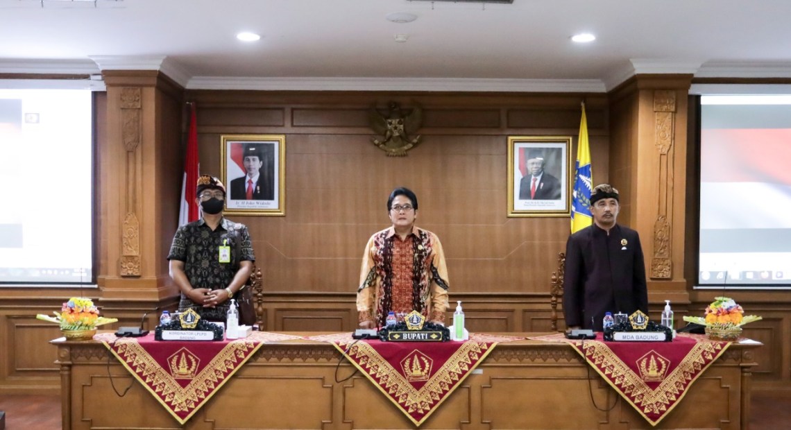 Bupati Giri Prasta Buka Musda BKS LPD Kabupaten Badung-kabarbalihits