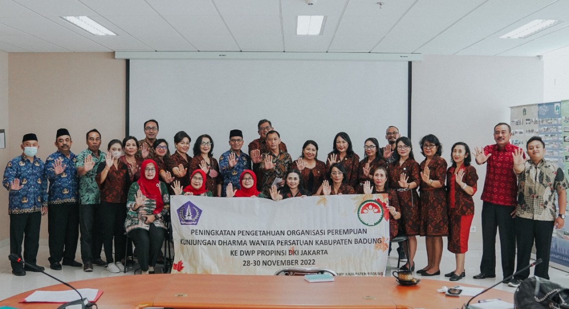 DP2KBP3A Bersama DWP Kabupaten Badung Kunjungi Pemprov DKI Jakarta-kabarbalihits