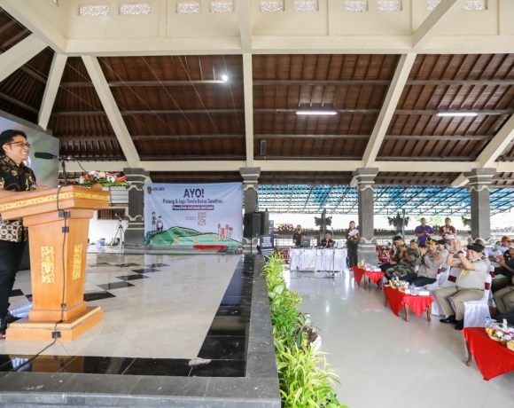 Bupati Giri Prasta Dukung Penuh GEMAPATAS, Solusi Minimalisir Konflik Pertanahan Dan Batas Wilayah