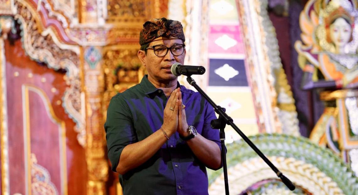 Sekda Badung Buka Lomba Bapang Barong dan Mekendang Tunggal Desa Gulingan-kabarbalihits