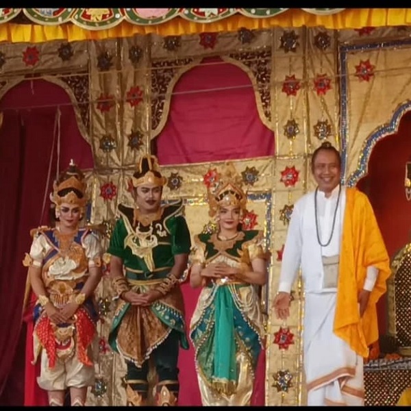 Shantisena Ashram Gandhi Puri persembahkan Ramayana di Ramjanmabhoomi Ayodhya-kabarbalihits