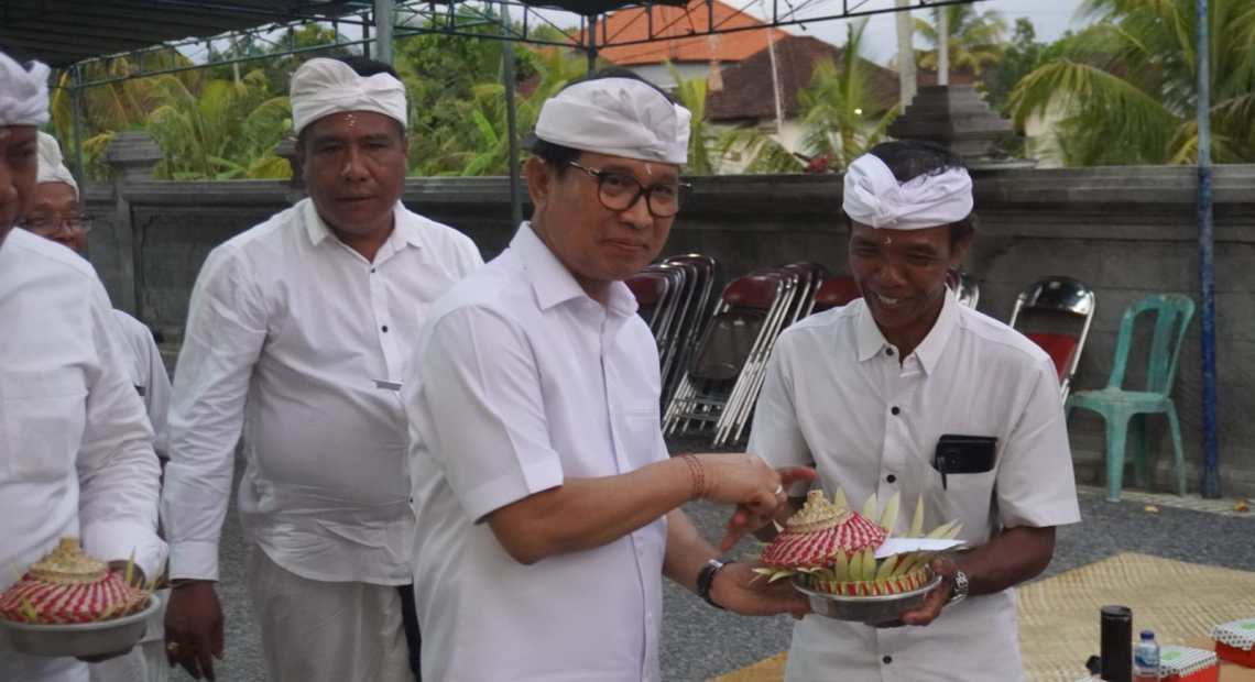 Karya Melaspas, Mendem Pedagingan dan Piodalan di Pura Pengulun Banjar Delod Yeh Kekeran-kabarbalihits