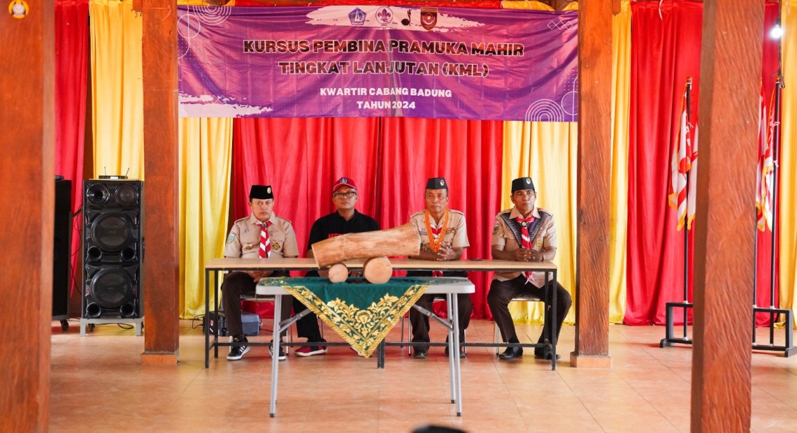 Kwartir Cabang Badung Gelar Kursus Pembina Pramuka Mahir Tingkat Lanjutan (KML) Tahun 2024-kabarbalihits