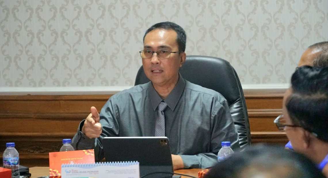 Pj. Sekda Badung Hadiri Evaluasi Pelaksanaan Tender Investasi Pelayanan Air Bersih di Badung Selatan-kabarbalihits