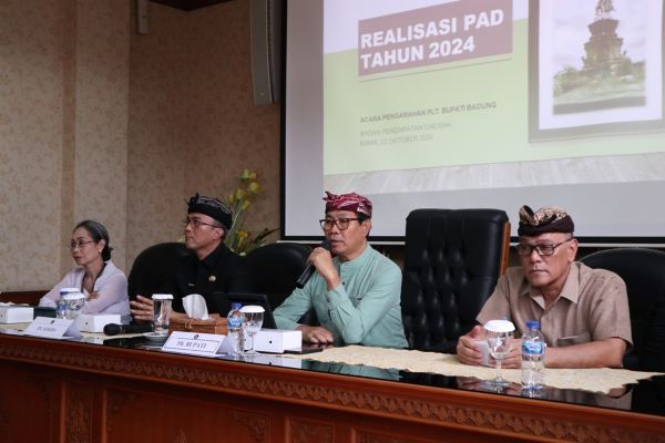 Plt. Bupati Badung Pimpin Rapat Koordinasi dengan Jajaran Bapenda Badung-kabarbalihits