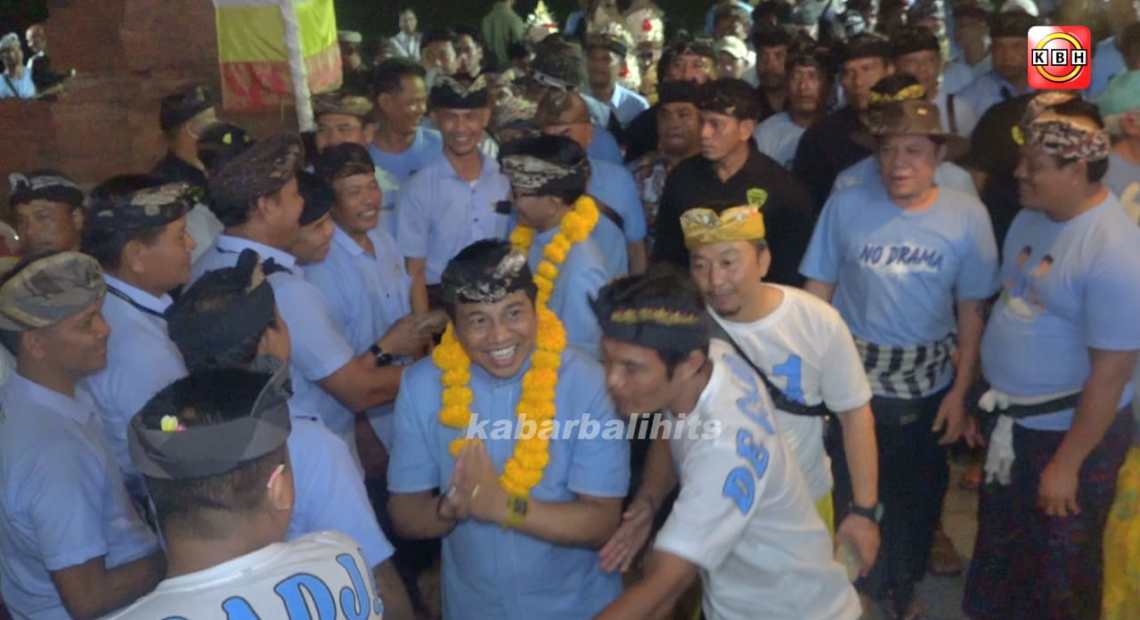 Tak Terbukti Basis Merah Di Desa Darmasaba, Suyadinata Deklarasi Pemenangan Bersama Masyarakat-kabarbalihits