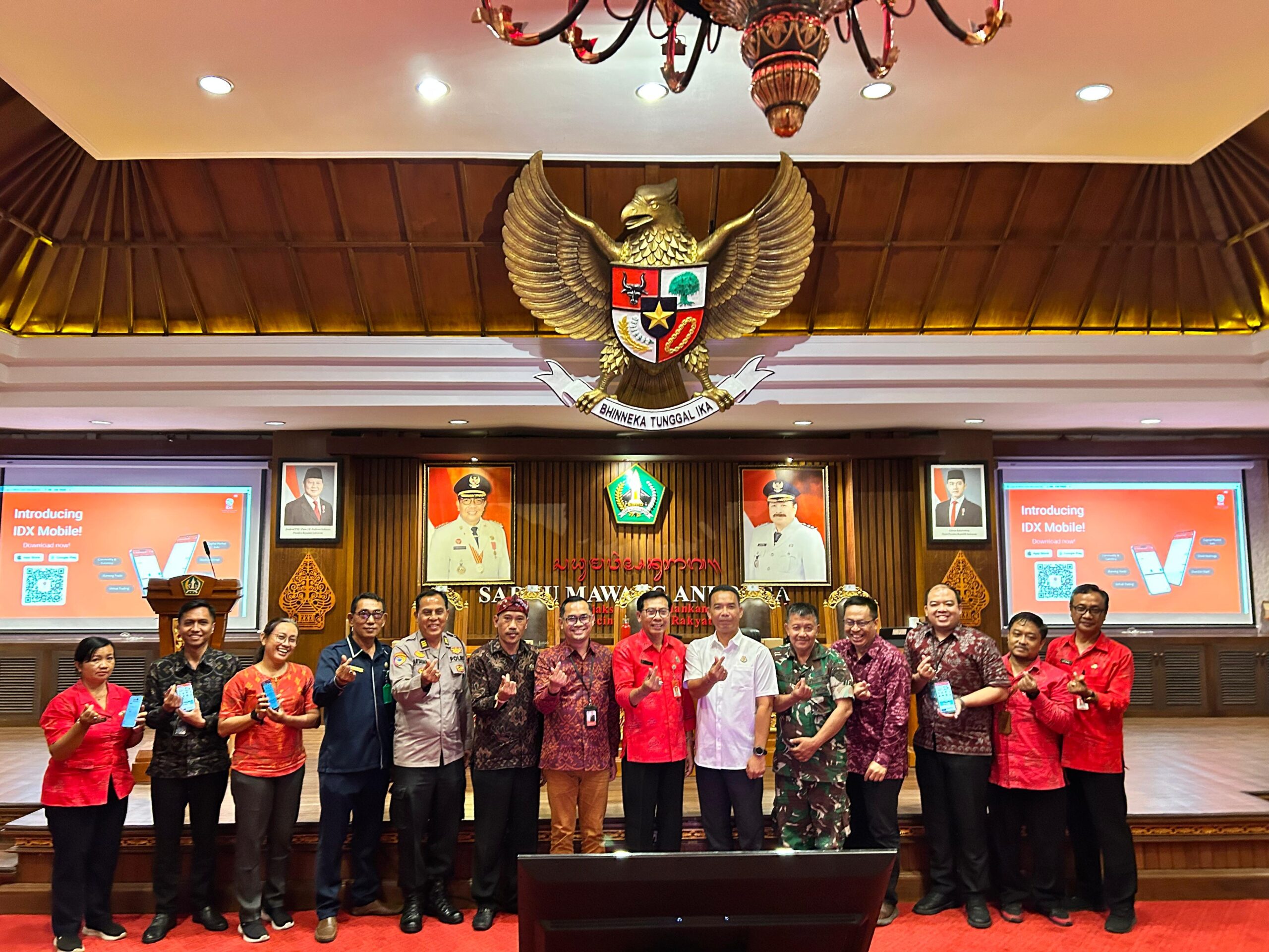 Hal ini terlihat dari pelaksanaan High Level Meeting (HLM) Tim Percepatan Akses Keuangan Daerah (TPAKD) serta Literasi Pasar Modal yang digelar di Kabupaten Tabanan, Selasa (30/9).