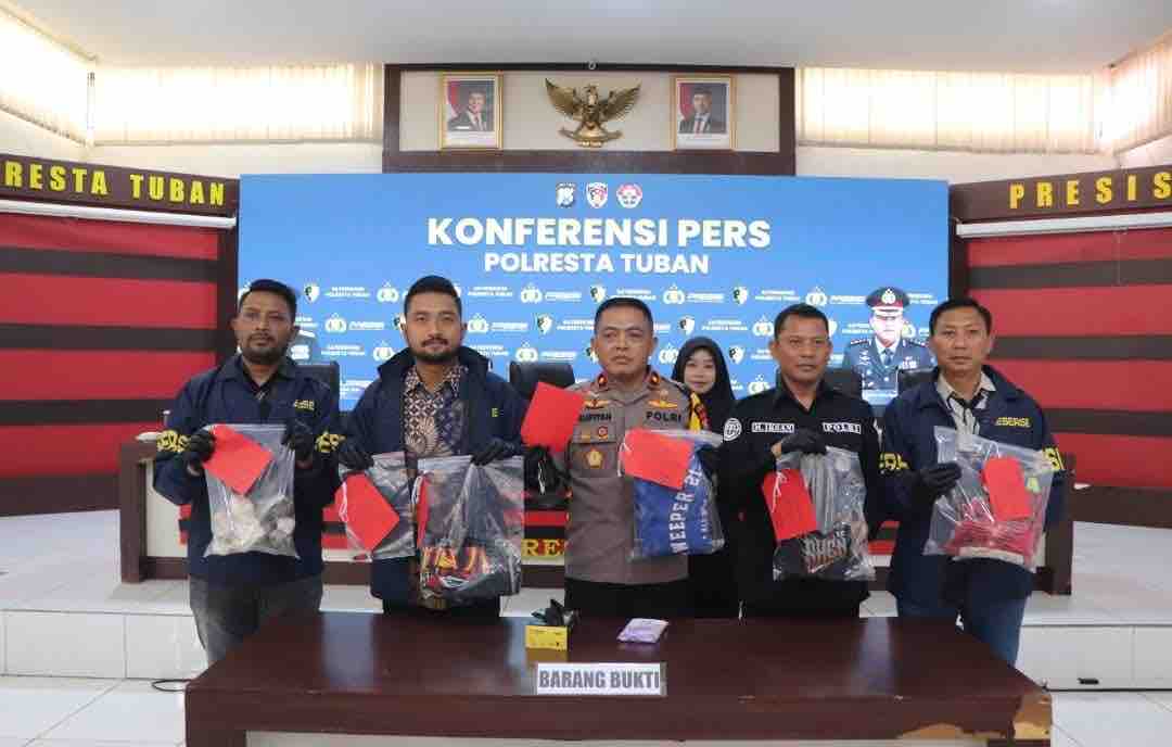 Respons Cepat dan Komitmen Ciptakan Kondusivitas, Polresta Tuban Ringkus Pelaku Pengeroyokan dan Kekerasan Seksual
