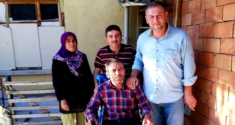 Ceylan, Bir Engelliyi Daha Sevindirmenin Mutluluğunu Yaşadı