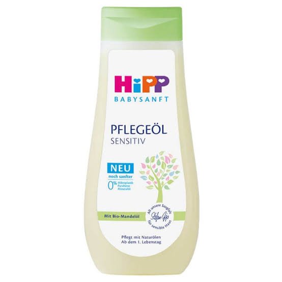 HIPP Babysanft Pflegeöl (Baby Oil) with Nourishing Organic Almond oil 200ml
