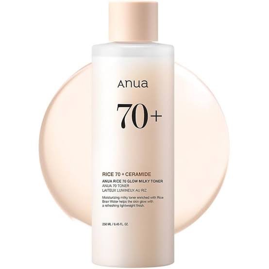 Anua Rice 70 Glow Milky Toner 250ml