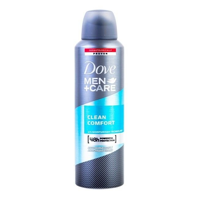 Dove Men + Care Clean Comfort 48hr Anti-Perspirant Spray 250ml